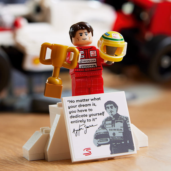 LEGO® ICONS™ McLaren MP4/4 & Ayrton Senna