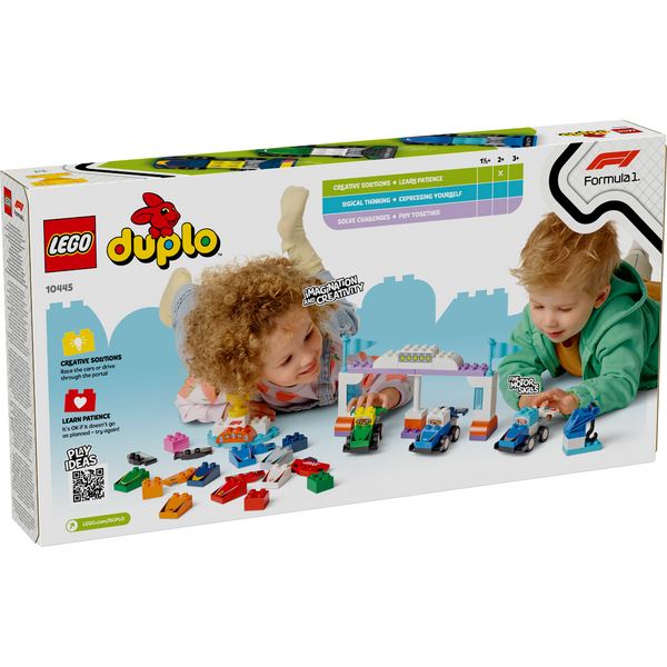 LEGO® DUPLO® Town F1® Team Race Cars & Drivers