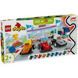 LEGO® DUPLO® Town F1® Team Race Cars & Drivers