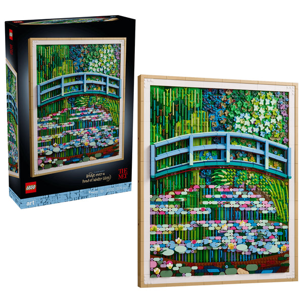 LEGO® Art Claude Monet – Bridge over a Pond of Water Lilies
