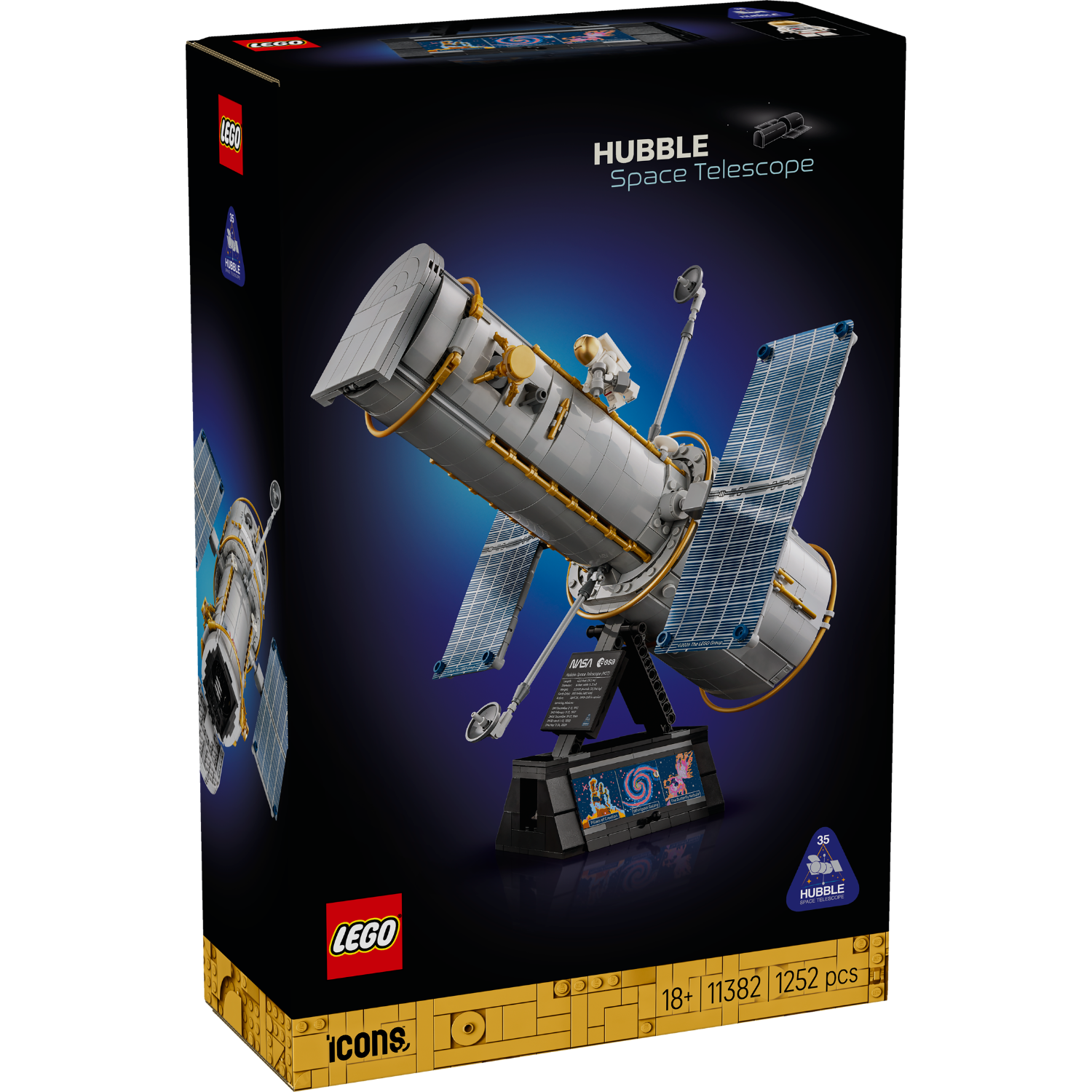 LEGO® Icons Hubble Space Telescope – AG LEGO® Certified Stores