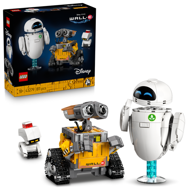 LEGO® Disney and Pixar WALL-E and EVE