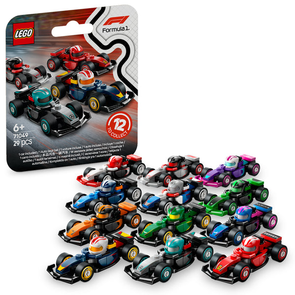 LEGO® Minifigures F1 Collectible Race Cars