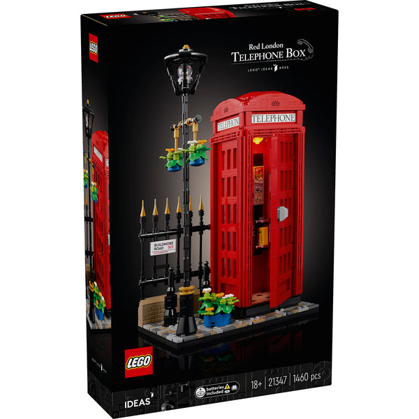 LEGO® Ideas Red London Telephone Box