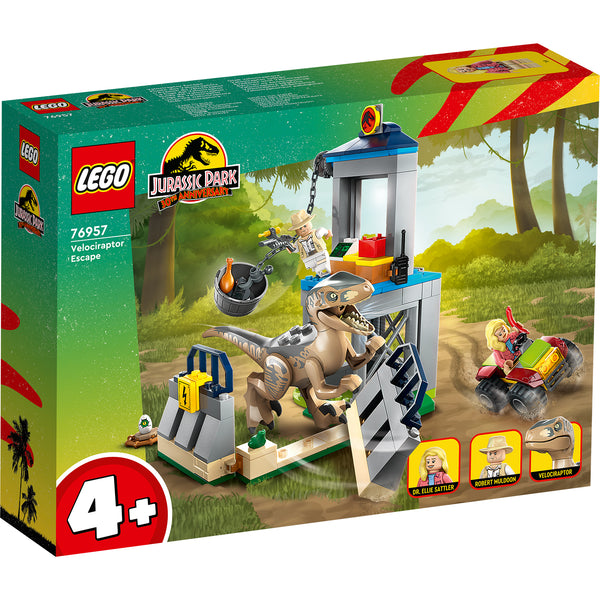 LEGO® Jurassic Park Velociraptor Escape