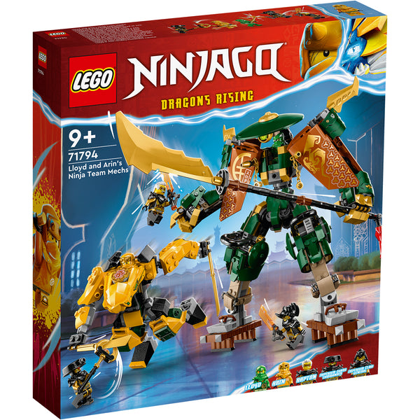 LEGO® NINJAGO® Lloyd and Arin’s Ninja Team Mechs