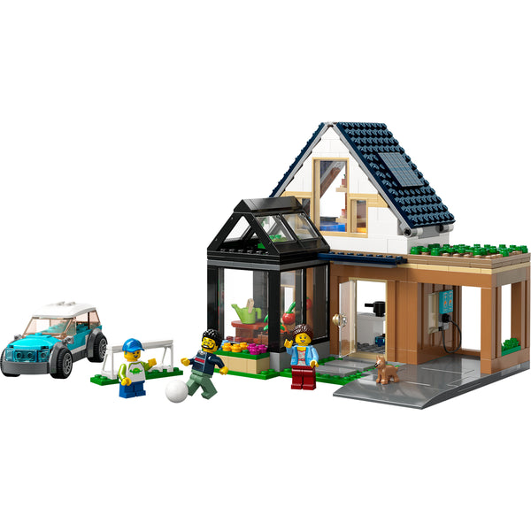 LEGO® City Family House and Electric Car