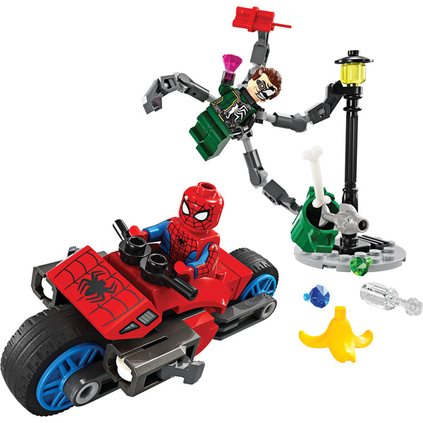 LEGO® Marvel Motorcycle Chase: Spider-Man vs. Doc Ock