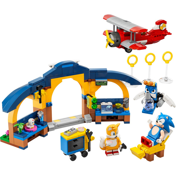 LEGO® Sonic the Hedgehog™ Tails Workshop and Tornado Plane