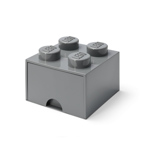 LEGO® Brick Drawer 4 - Dark Stone Grey