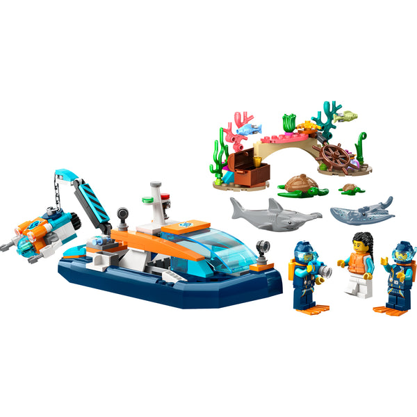 LEGO® City Explorer Diving Boat