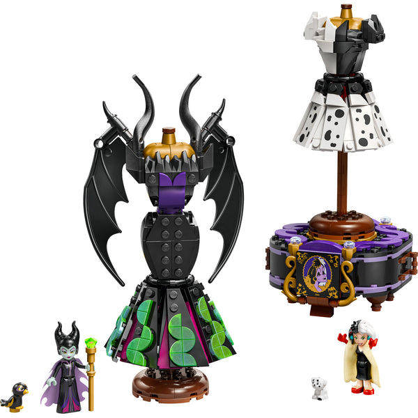 LEGO® Disney™ Villains Maleficent’s and Cruella De Vil’s Dresses