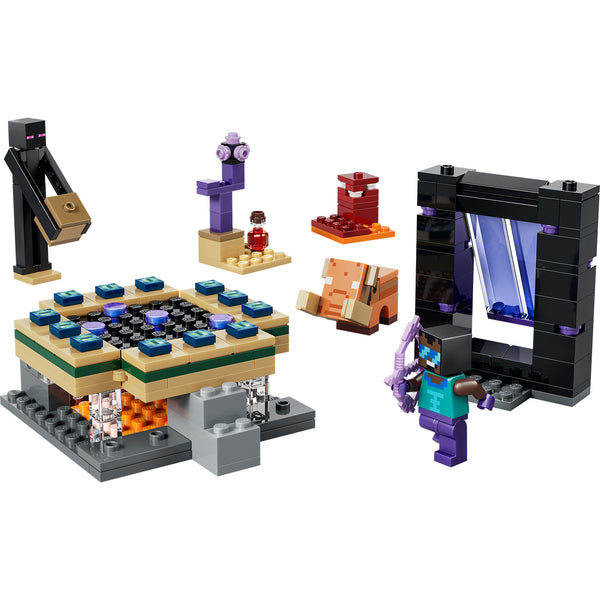 LEGO® Minecraft® Nether & End Portal Journey
