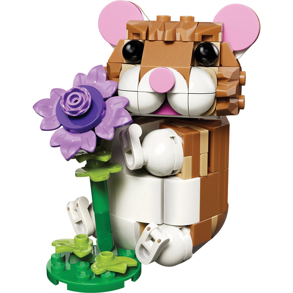 LEGO® Creator 3-in-1 Cute Hamster with a Flower