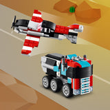 LEGO® Creator 3-in-1 Flatbed Truck with Helicopter