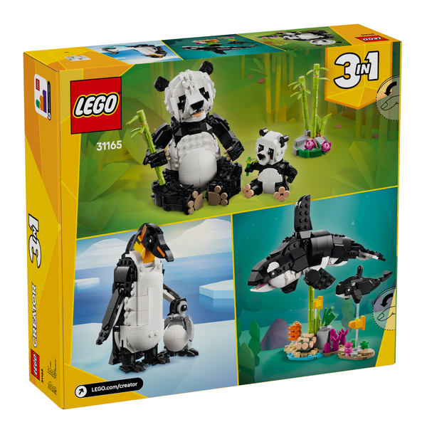 LEGO® Creator 3-in-1 Wild Animals: Panda Family
