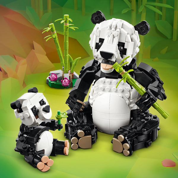 LEGO® Creator 3-in-1 Wild Animals: Panda Family