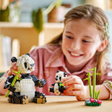 LEGO® Creator 3-in-1 Wild Animals: Panda Family