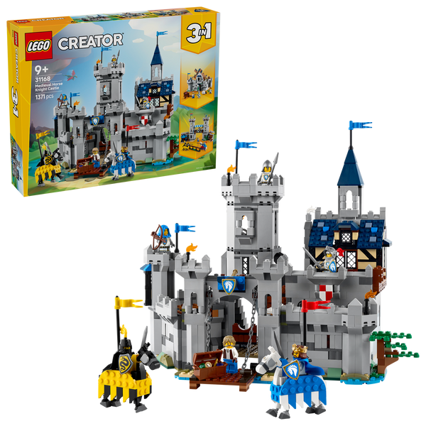 LEGO® Creator 3-in-1 Medieval Horse Knight Castle