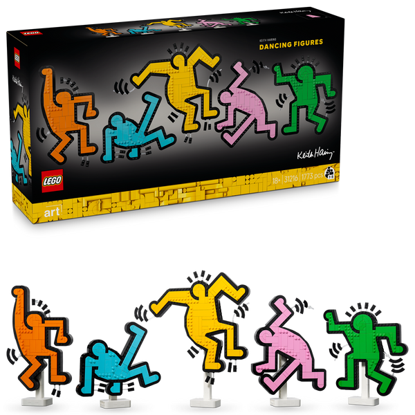 LEGO® Art Keith Haring – Dancing Figures