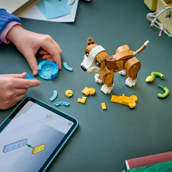 LEGO® Creator 3-in-1 Cute Animals: Playful Puppy Dog