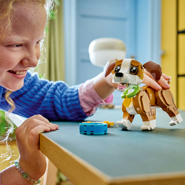 LEGO® Creator 3-in-1 Cute Animals: Playful Puppy Dog