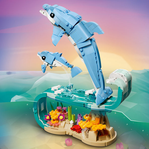 LEGO® Creator 3-in-1 Sea Animals: Beautiful Dolphins