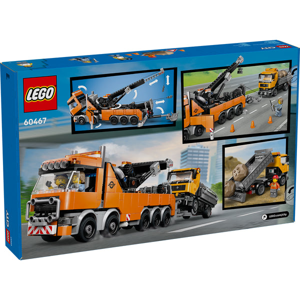 LEGO® City Heavy-Duty Recovery Tow Truck with Crane