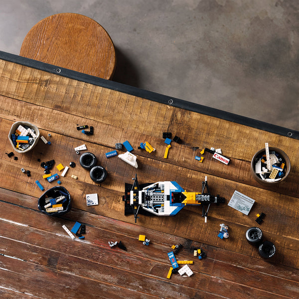 LEGO® Icons Williams Racing FW14B & Nigel Mansell
