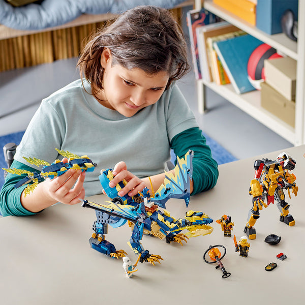 LEGO® NINJAGO® Elemental Dragon vs. The Empress Mech