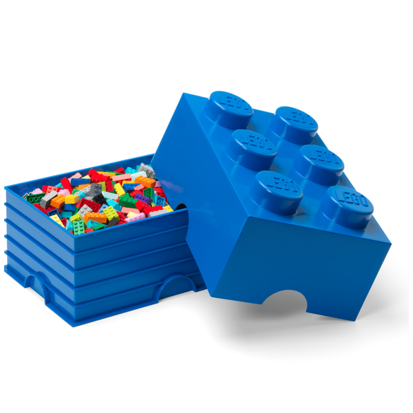 LEGO Storage Brick 6 - Blue
