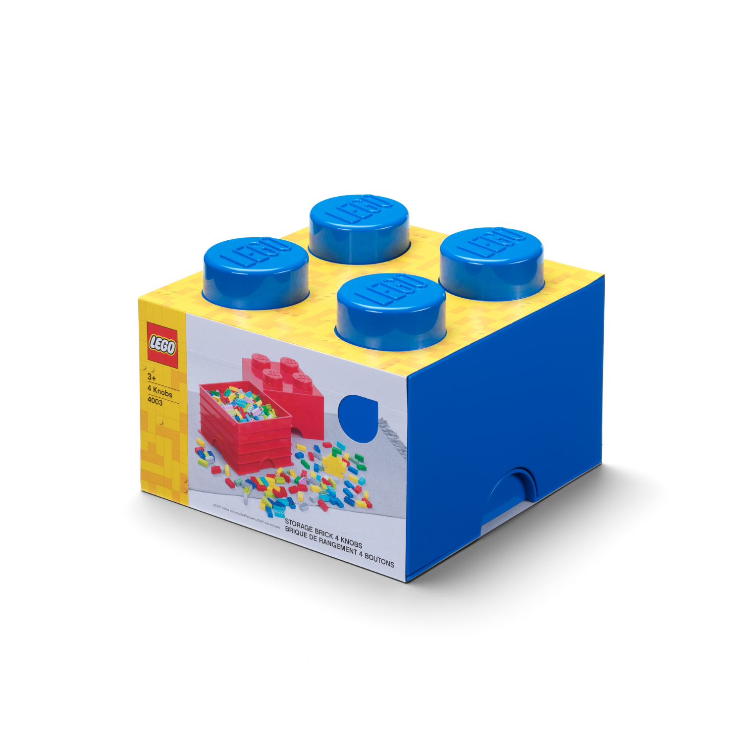 Building Blocks Lego Storage Box LEGO Storage Brick Stud Blue – AG
