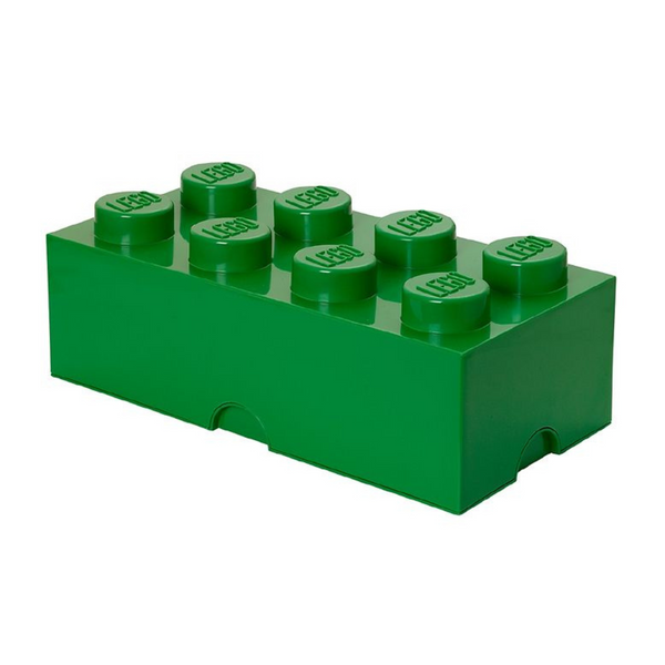 LEGO Storage Brick 8 - Dark Green