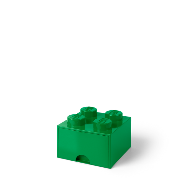 LEGO Brick Drawer 4 - Dark Green