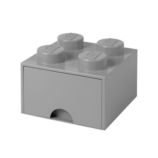 LEGO Brick Drawer 4 - Medium Stone Grey