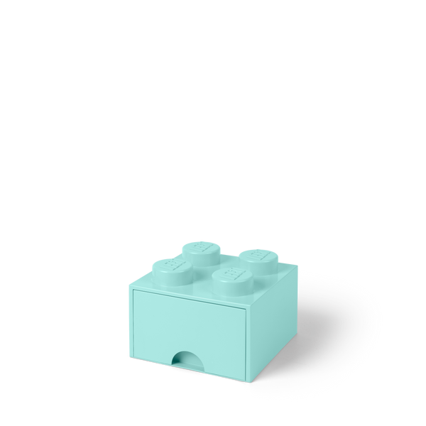 LEGO Brick Drawer 4 - Aqua