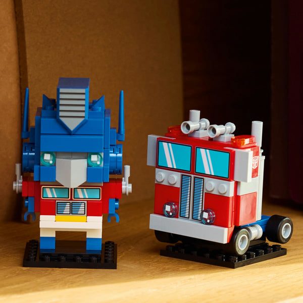 LEGO® BrickHeadz™ Transformers Optimus Prime Robot & Vehicle