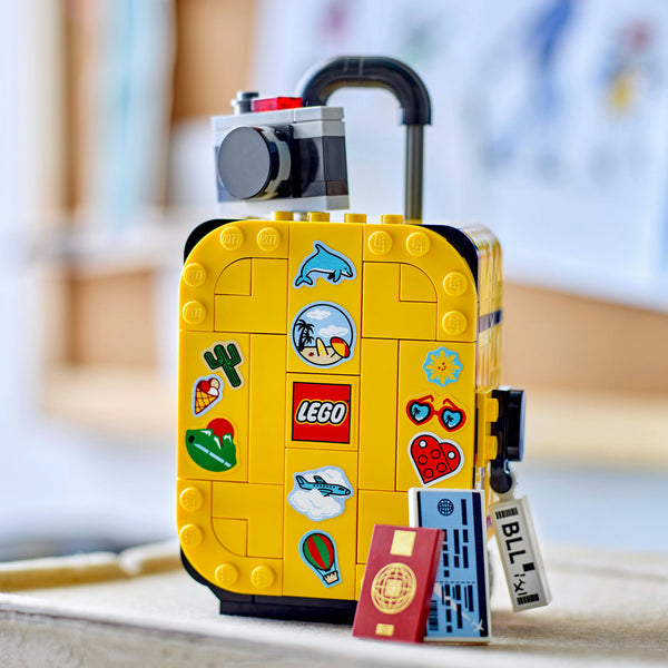 Yellow Travel Suitcase