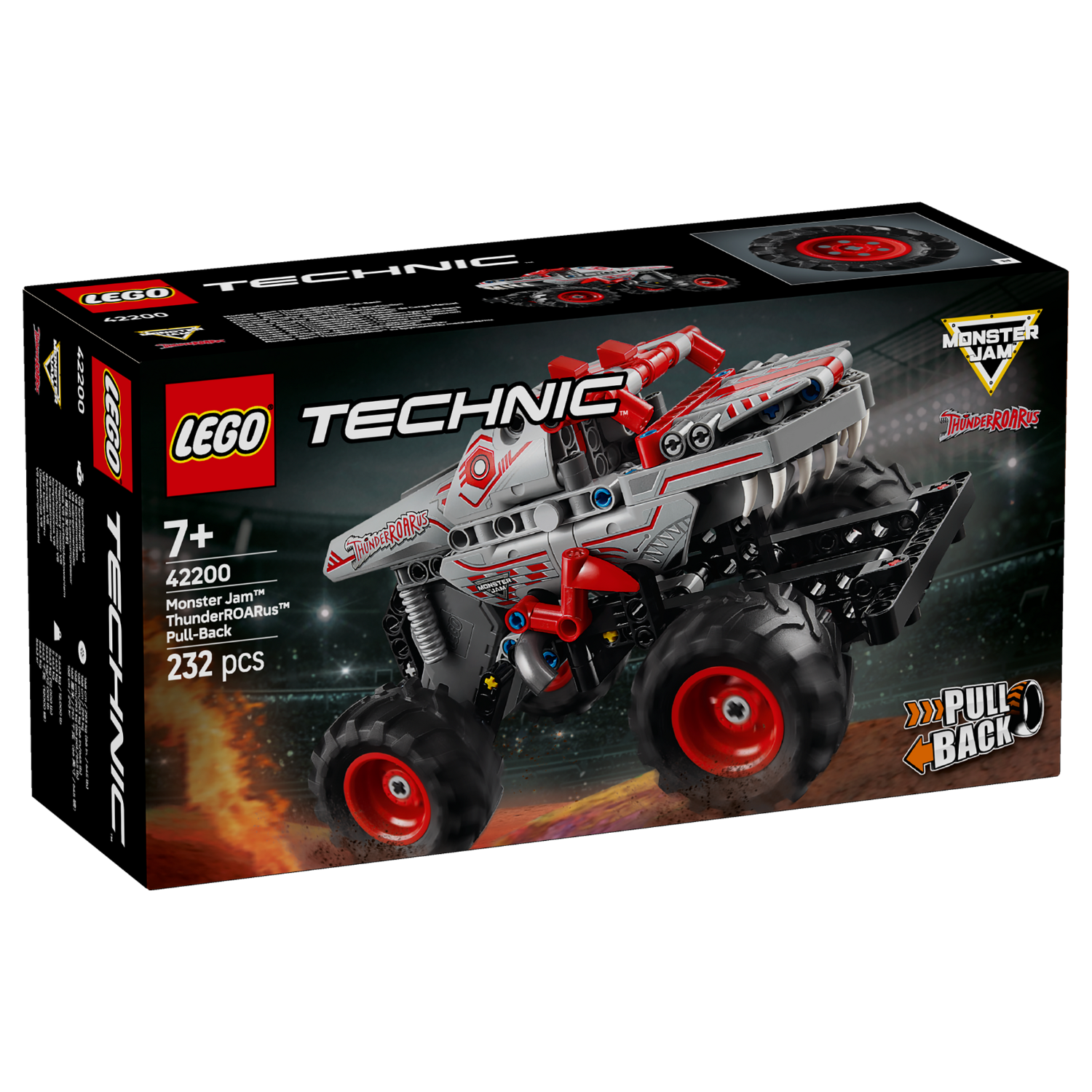 LEGO® Technic™ Monster Jam™ ThunderROARus™ Pull-Back – AG LEGO
