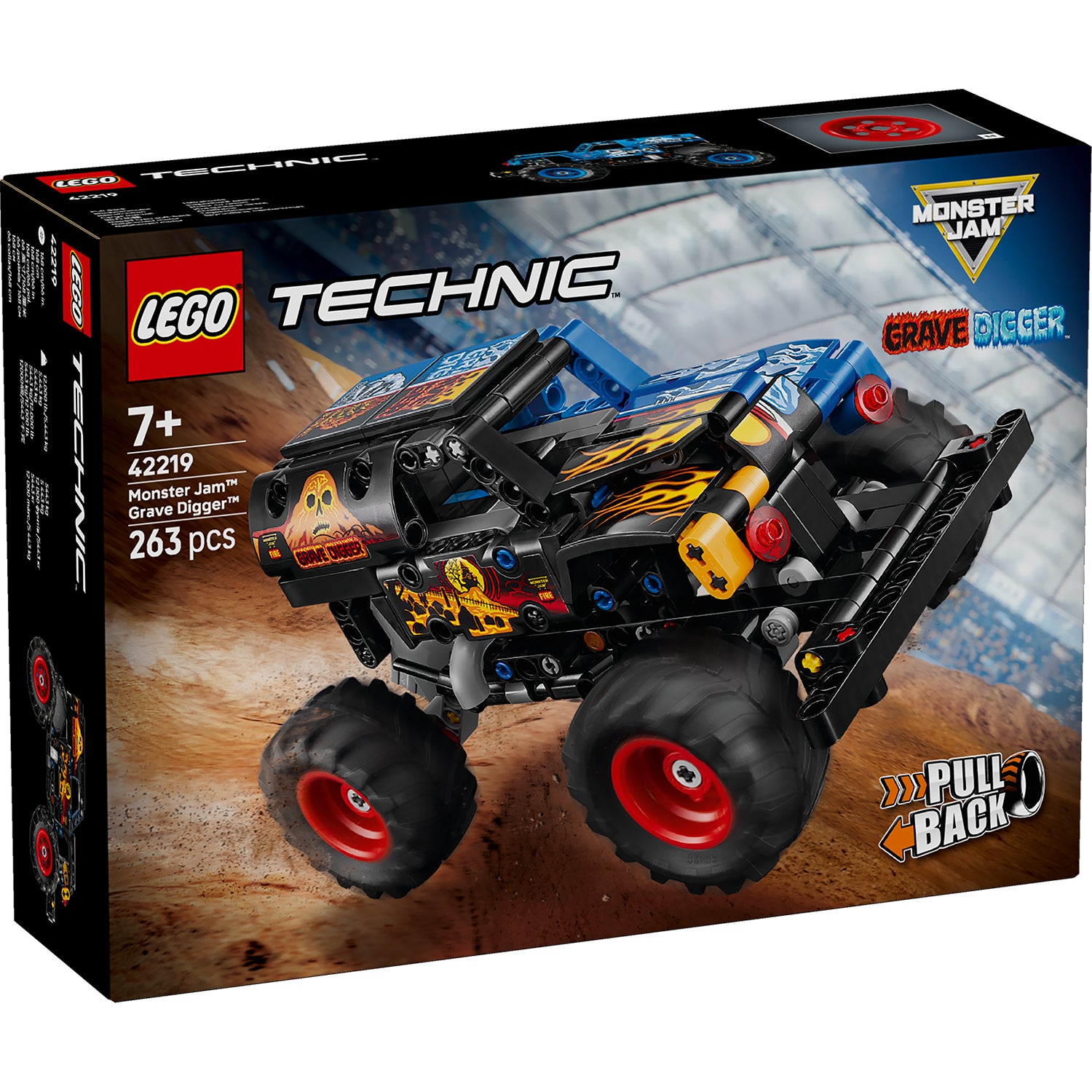 LEGO® Technic Monster Jam™ Grave Digger™ Fire and Ice – AG LEGO
