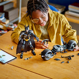 LEGO® DC Batman™: Batman Construction Figure & the Bat-Pod Bike