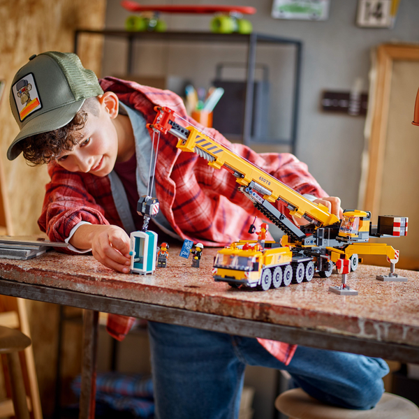 LEGO® City Yellow Mobile Construction Crane