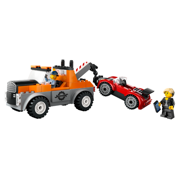 LEGO® City Tow Truck and Sports Car Repair