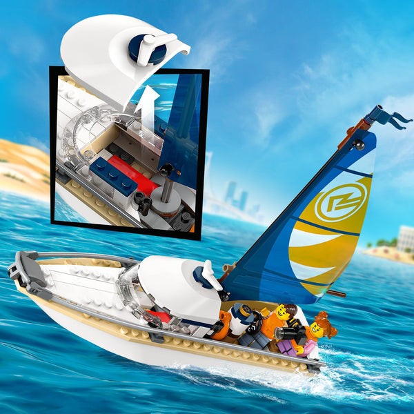 LEGO® City Sailboat