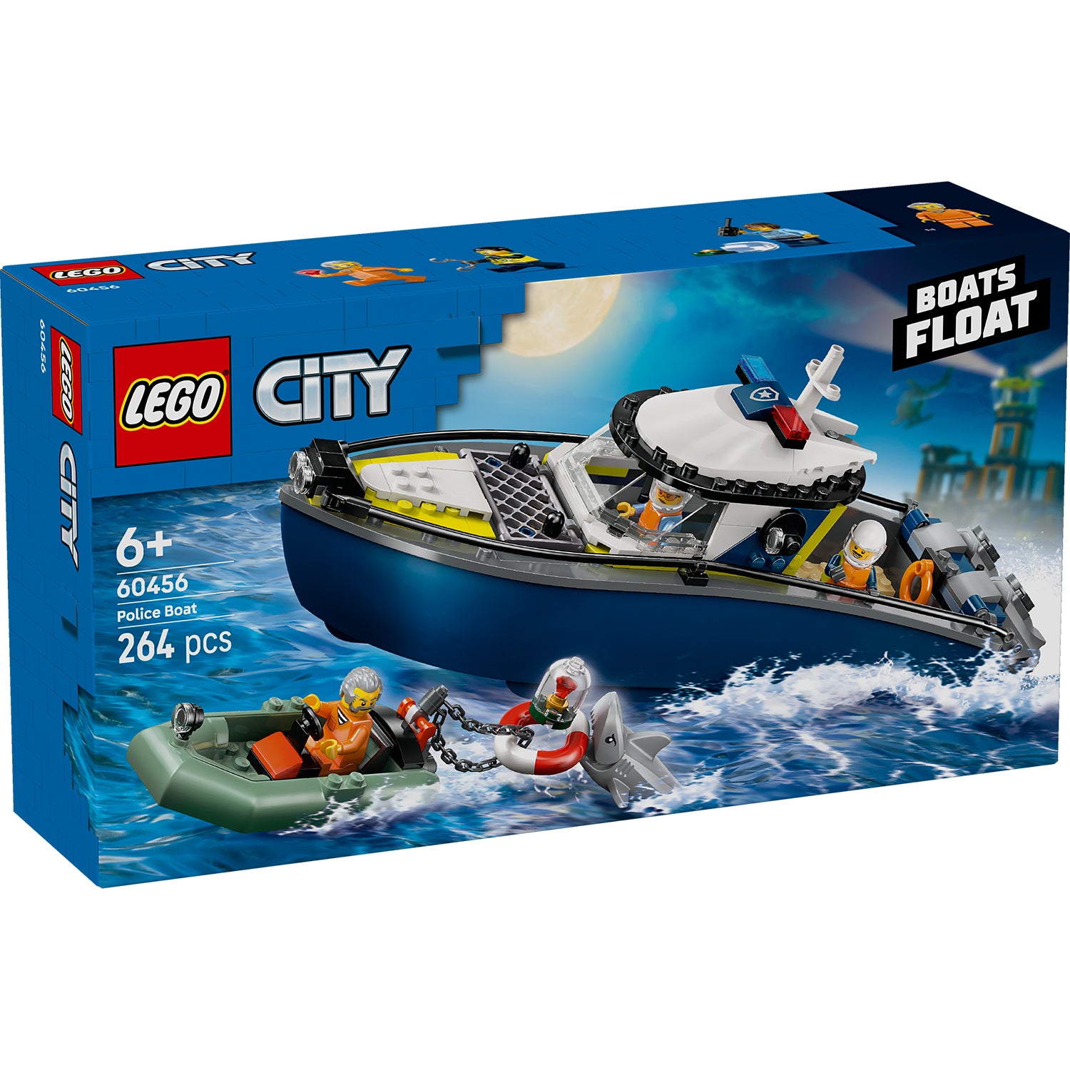 polizeiboot spielzeug LEGO® City Police Boat Chase – AG LEGO® Certified Stores