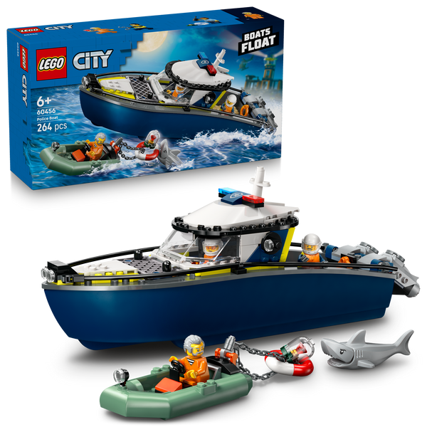 LEGO® City Police Boat Chase