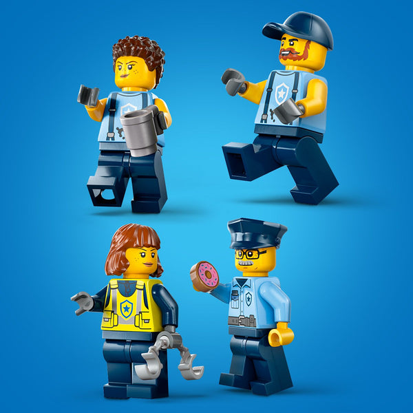 LEGO® City Custom Police Car Garage