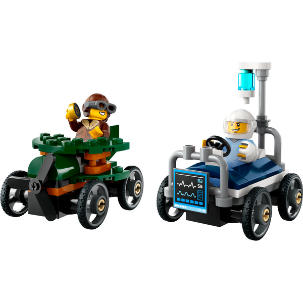 LEGO® City Airplane vs. Hospital Bed Race Car Pack