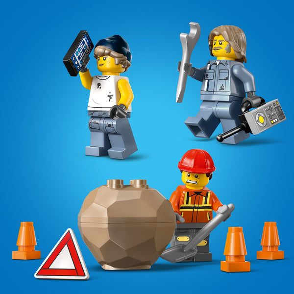 LEGO® City Heavy-Duty Recovery Tow Truck with Crane