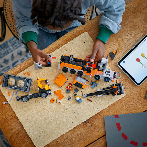 LEGO® City Heavy-Duty Recovery Tow Truck with Crane